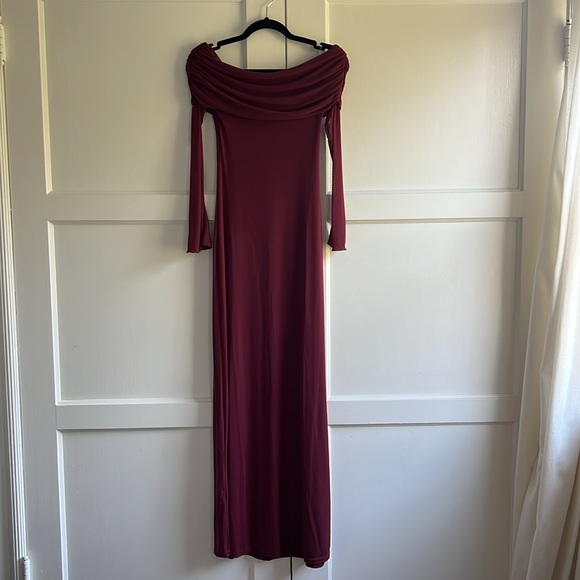 Meshki Josie dress - wine - Picture 6 of 8
